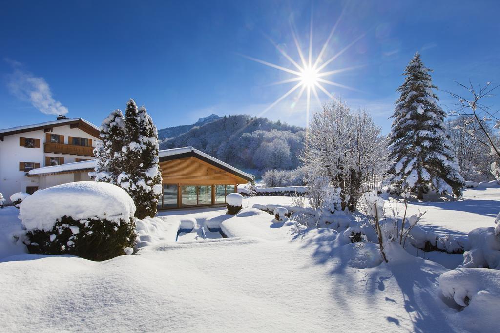 Alpenhotel Weiherbach Berchtesgaden Hallenbad Und Sauna المظهر الخارجي الصورة