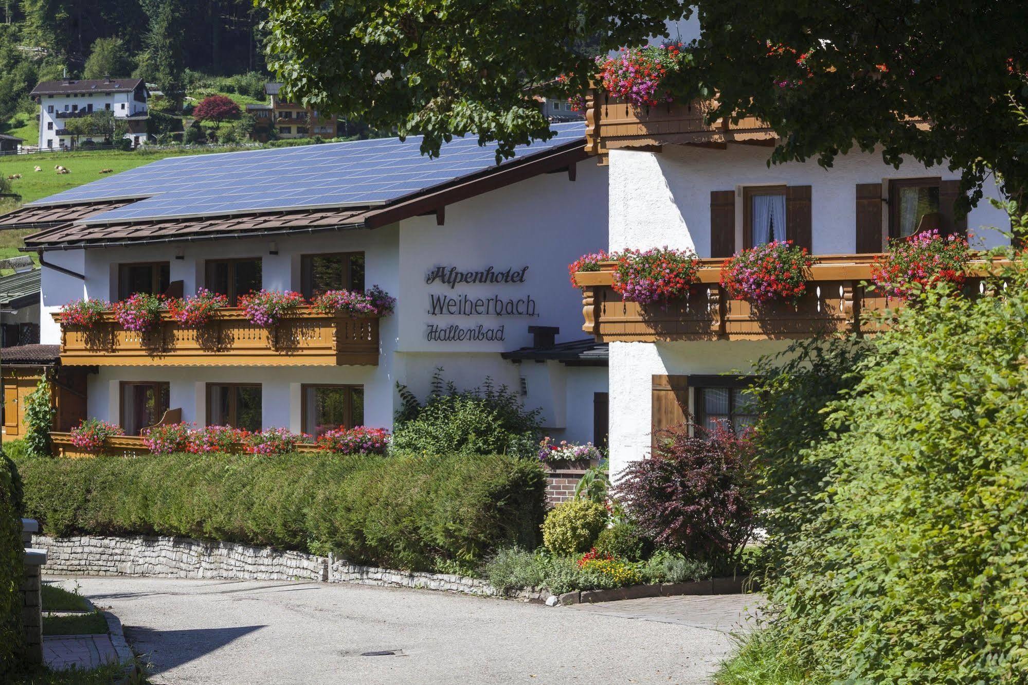 Alpenhotel Weiherbach Berchtesgaden Hallenbad Und Sauna المظهر الخارجي الصورة