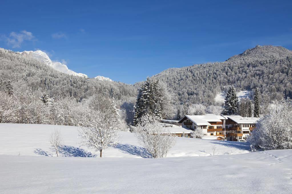 Alpenhotel Weiherbach Berchtesgaden Hallenbad Und Sauna المظهر الخارجي الصورة